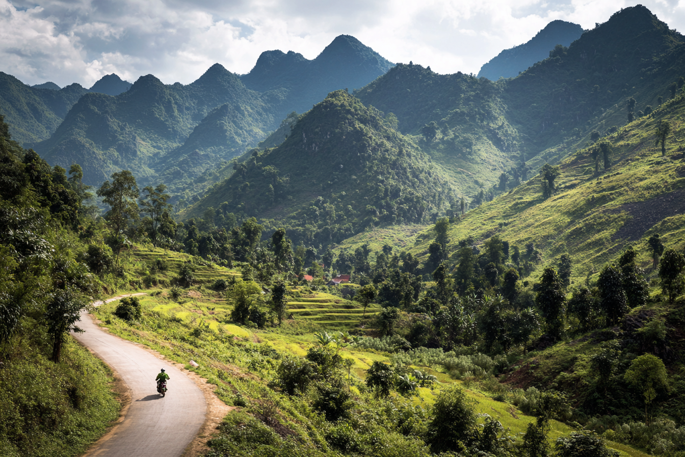 reisroute route vietnam 3 weken